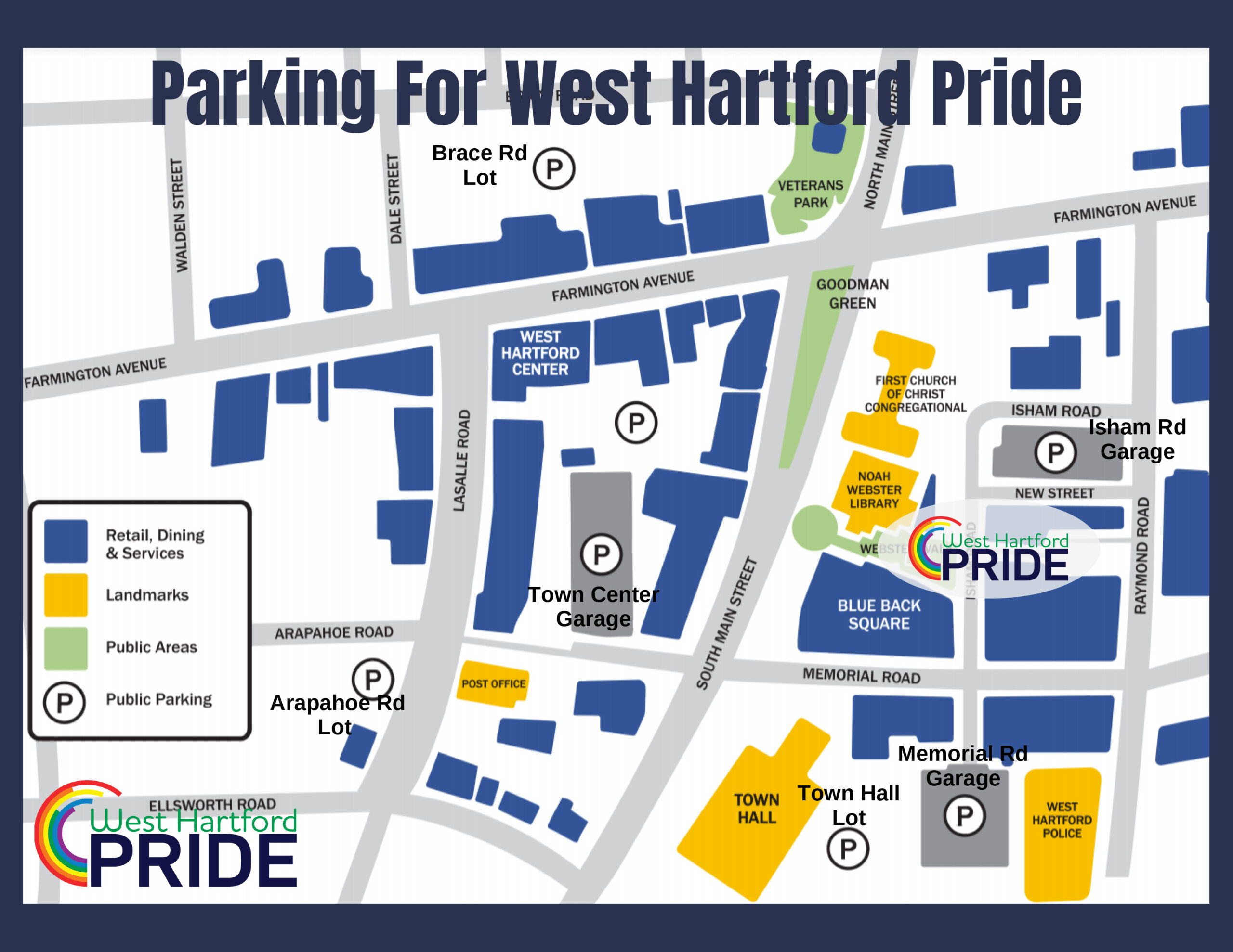 Parking For West Hartford Pride